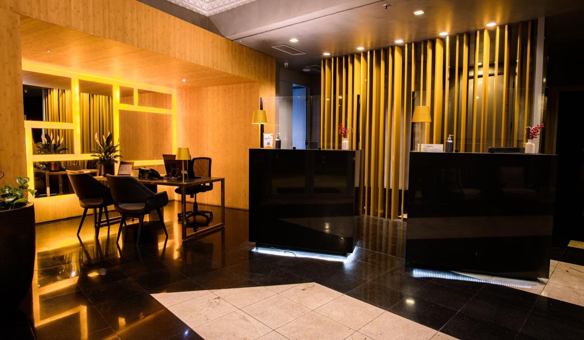 Radisson Alphaville Barueri Zewnętrze zdjęcie The lobby of the hotel